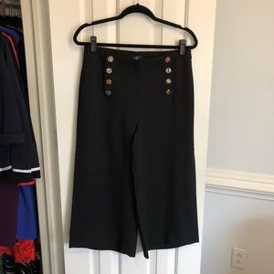 LOFT wide-leg sailor style capri